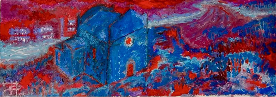 Untitled Landscape work by Ols Plasa