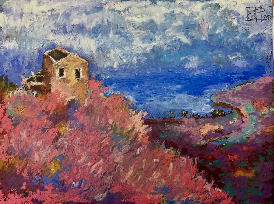 Untitled Landscape work by Ols Plasa