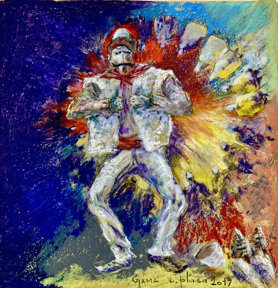 Untitled Figurative work by Ols Plasa