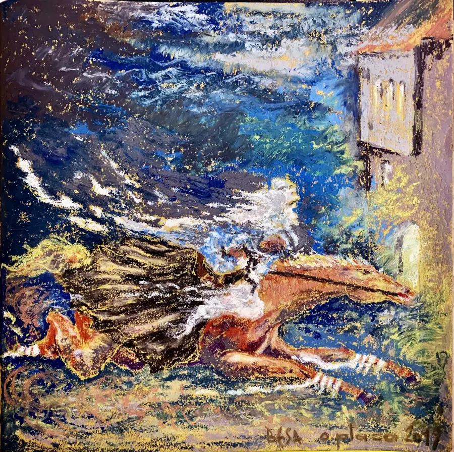 Untitled Figurative work by Ols Plasa