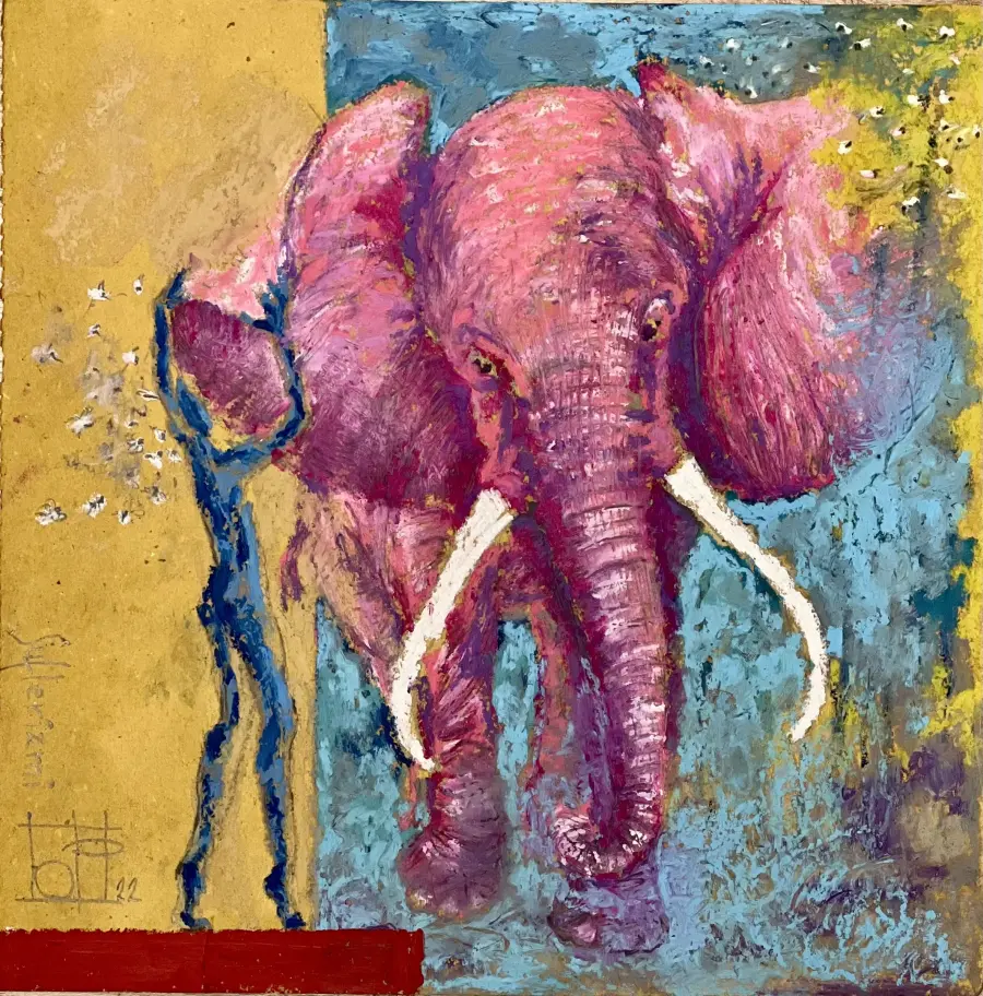 Untitled Figurative work by Ols Plasa
