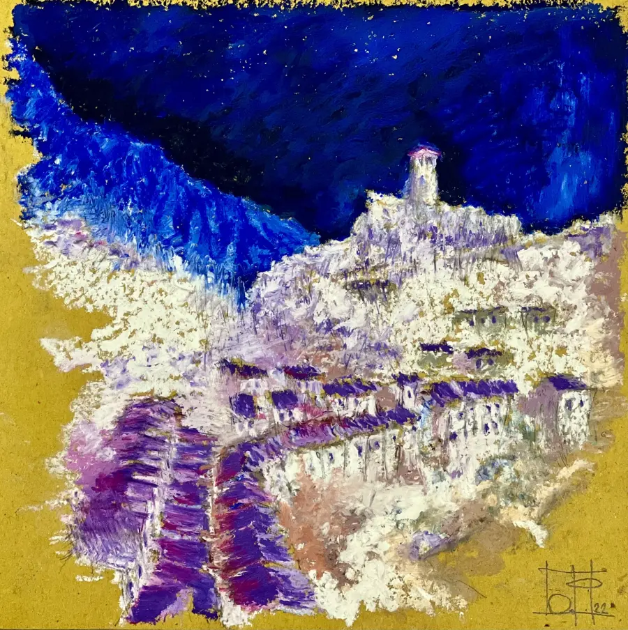 Untitled Landscape work by Ols Plasa