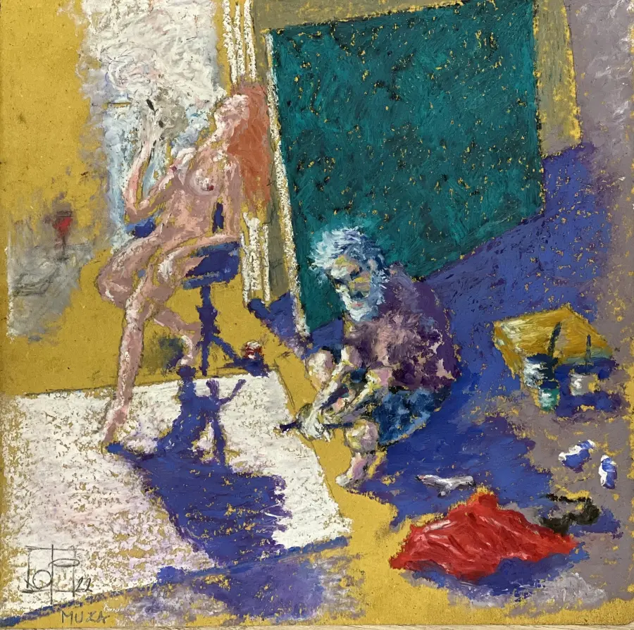 Untitled Figurative work by Ols Plasa