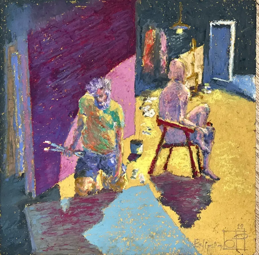 Untitled Figurative work by Ols Plasa