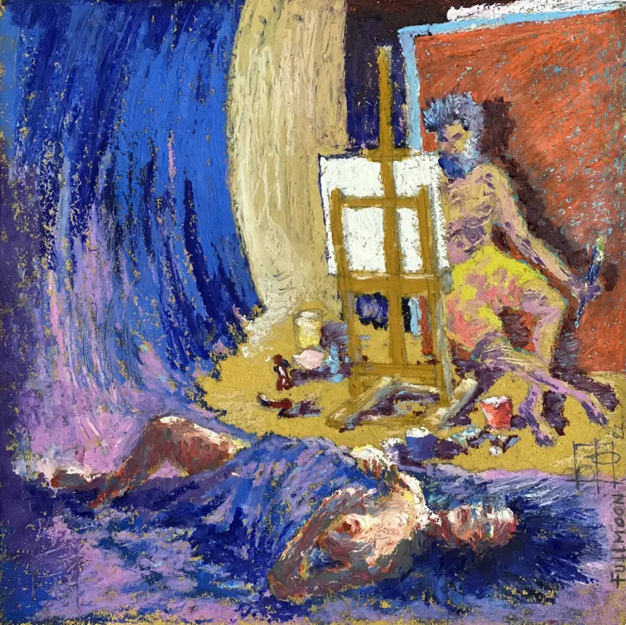 Untitled Figurative work by Ols Plasa