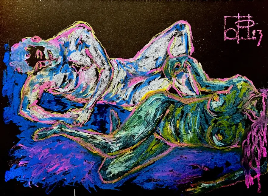 Untitled Figurative work by Ols Plasa