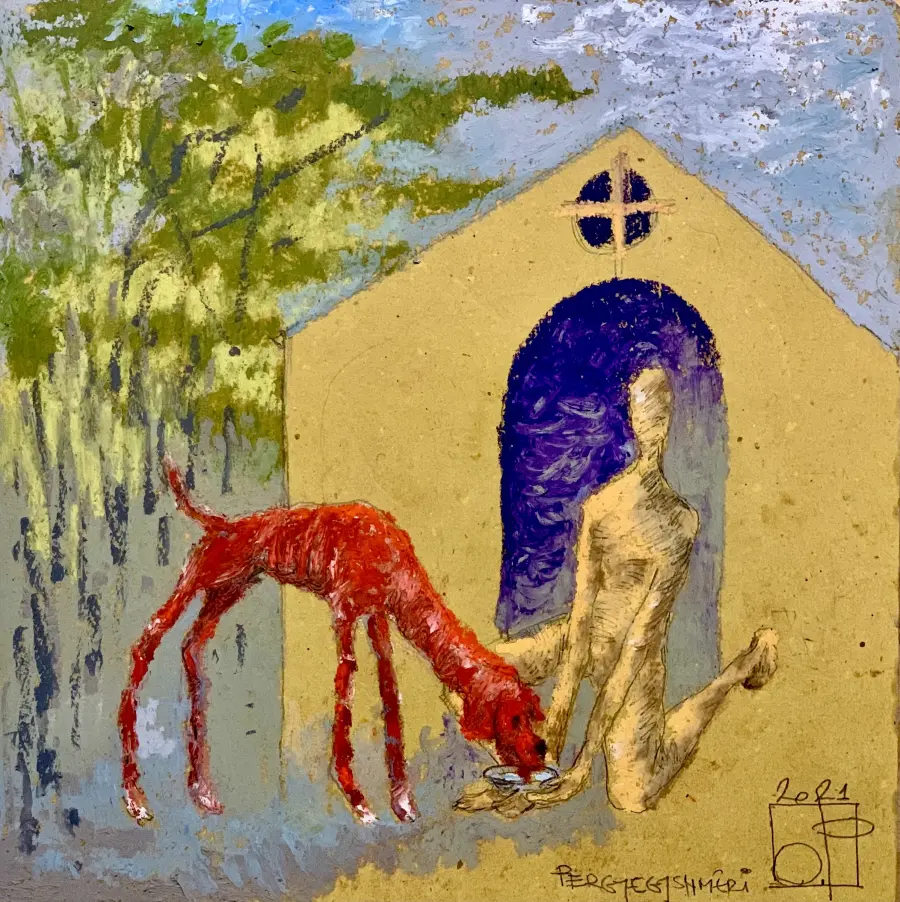 Untitled Figurative work by Ols Plasa