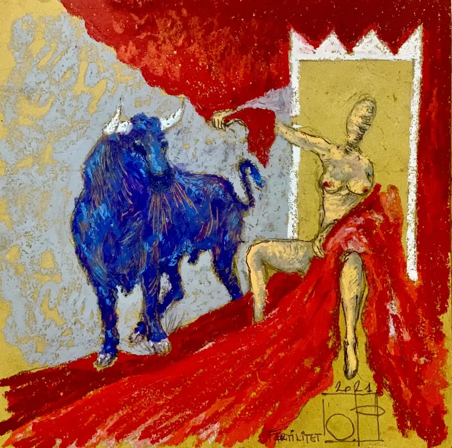 Untitled Figurative work by Ols Plasa